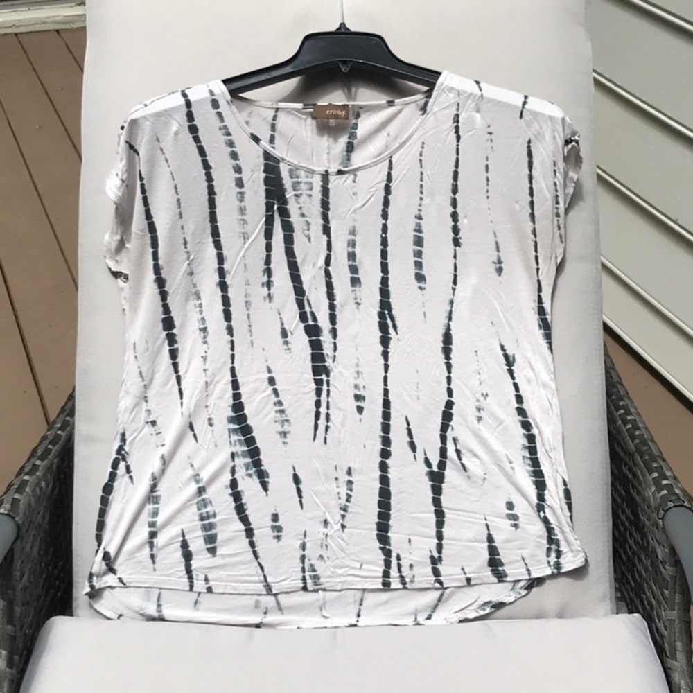 Flowy Tie-dye Blouse